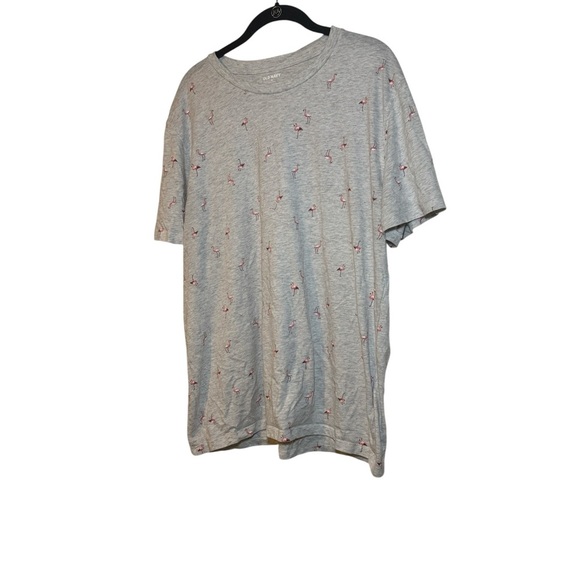 Old Navy Men’s Soft-Washed Printed Crewneck T-Shirt Pink Flamingos Size XL - Picture 3 of 8